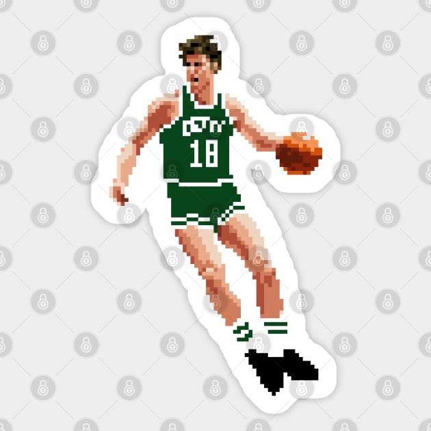 Dave Cowens Pixel Dribble Sticker by qiangdade